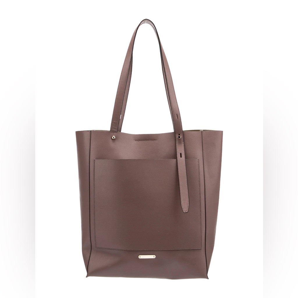 Rebecca Minkoff Stella North South Tote Bag Leather In Mink